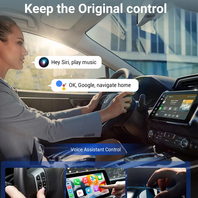 Transform Your Driving Experience with the Android AI Box Pro: Built-in YouTube, Netflix, TikTok, and IPTV for Seamless Wired to Wireless CarPlay