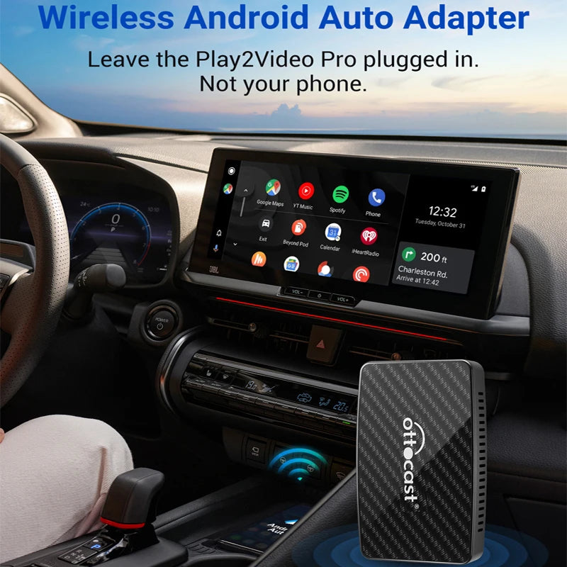 Transform Your Driving Experience with the Android AI Box Pro: Built-in YouTube, Netflix, TikTok, and IPTV for Seamless Wired to Wireless CarPlay