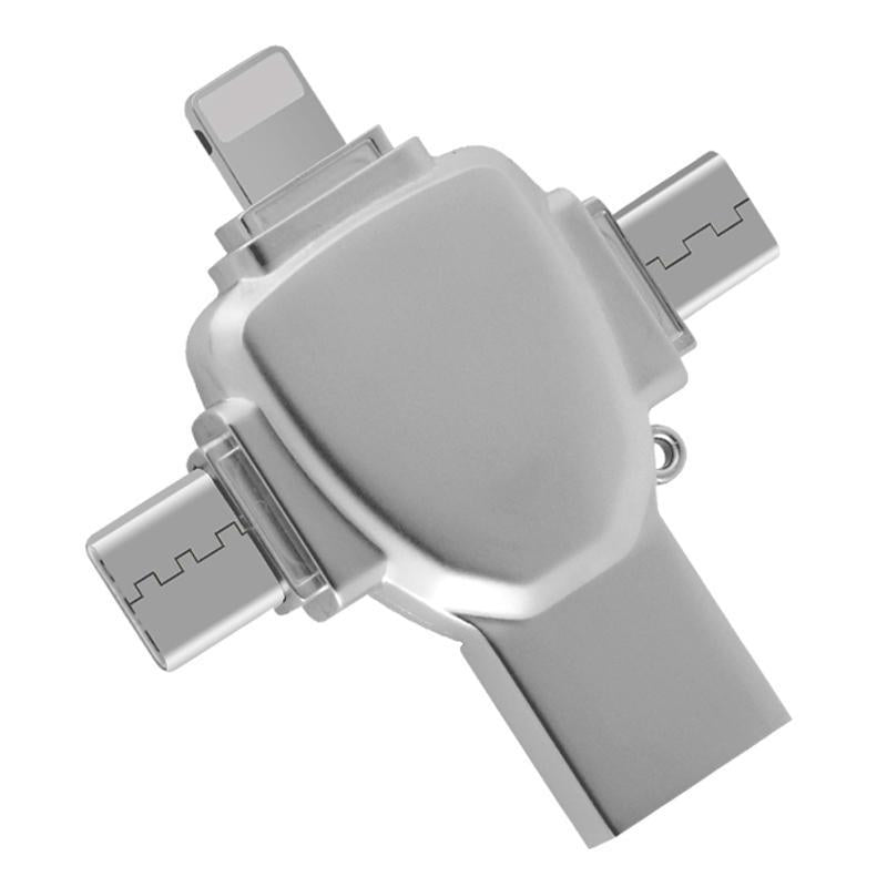 Revolutionize Your Storage with the 4-in-1 High-Speed USB OTG Memory Photo Stick for All Devices - Effortless Data Transfer at Your Fingertips!