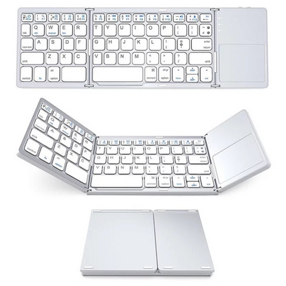 Wireless Foldable Bluetooth Keyboard Multi-Function Button