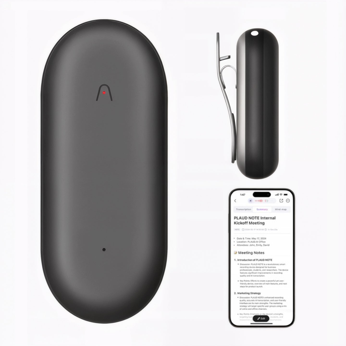 PLAUD NotePin AI Voice Recorder