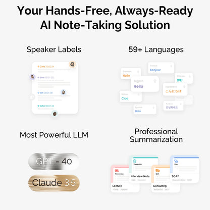 PLAUD NotePin AI Voice Recorder